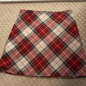 H&M Plaid Skirt